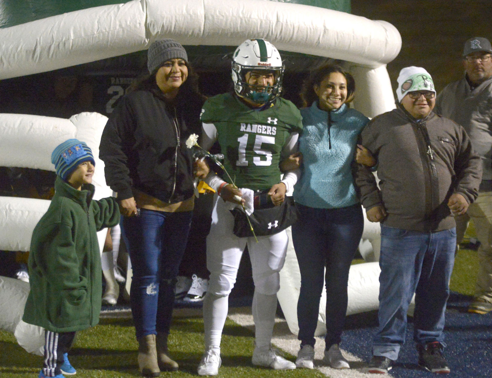Rudder High School senior night 2019